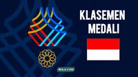 Klasemen medali SEA Games 2025. (Bola.com/Wiwig Prayugi)
