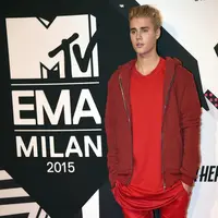 Justin Bieber di MTV Europe Music Awards 2015 (Bintang/EPA)