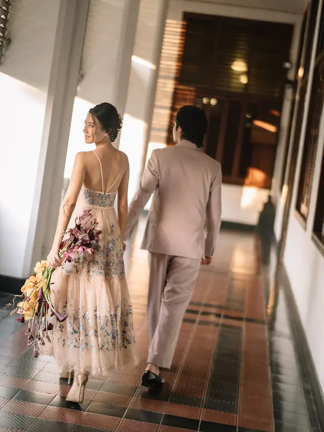 Potret Prewedding Angga Yunanda dan Shenina Cinnamon. (instagram/angga/sheninacinnamon)