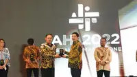 Badan Pengelola Keuangan Haji (BPKH) meraih dua penghargaan sekaligus pada ajang bergengsi Anugerah Humas Indonesia (AHI) 2022.