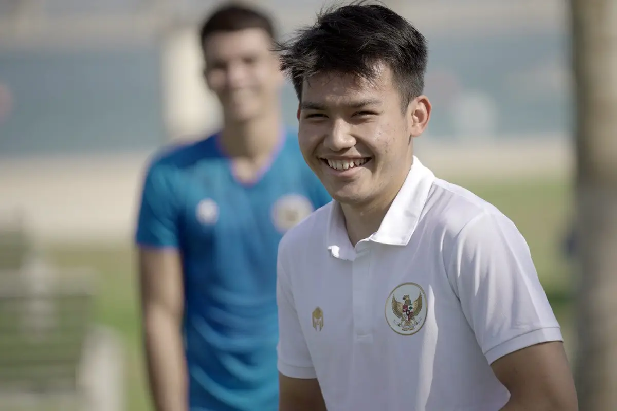 FOTO: Tiba di Dubai, Asnawi dan Egy Langsung Gas Latihan Bersama Timnas Indonesia