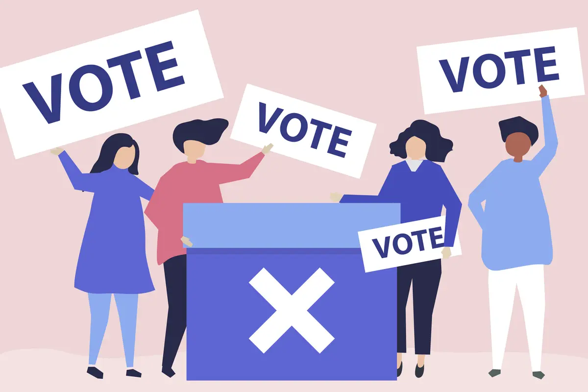 Ilustrasi Kampanye Pemilu Pilkada Pilpres (Freepik/Rawpixel)
