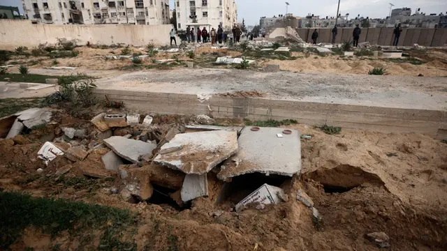 Israel Rusak Pemakaman Gaza