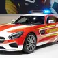 Mercedes AMG GT S ini hanya digunakan sebagai display promosi.