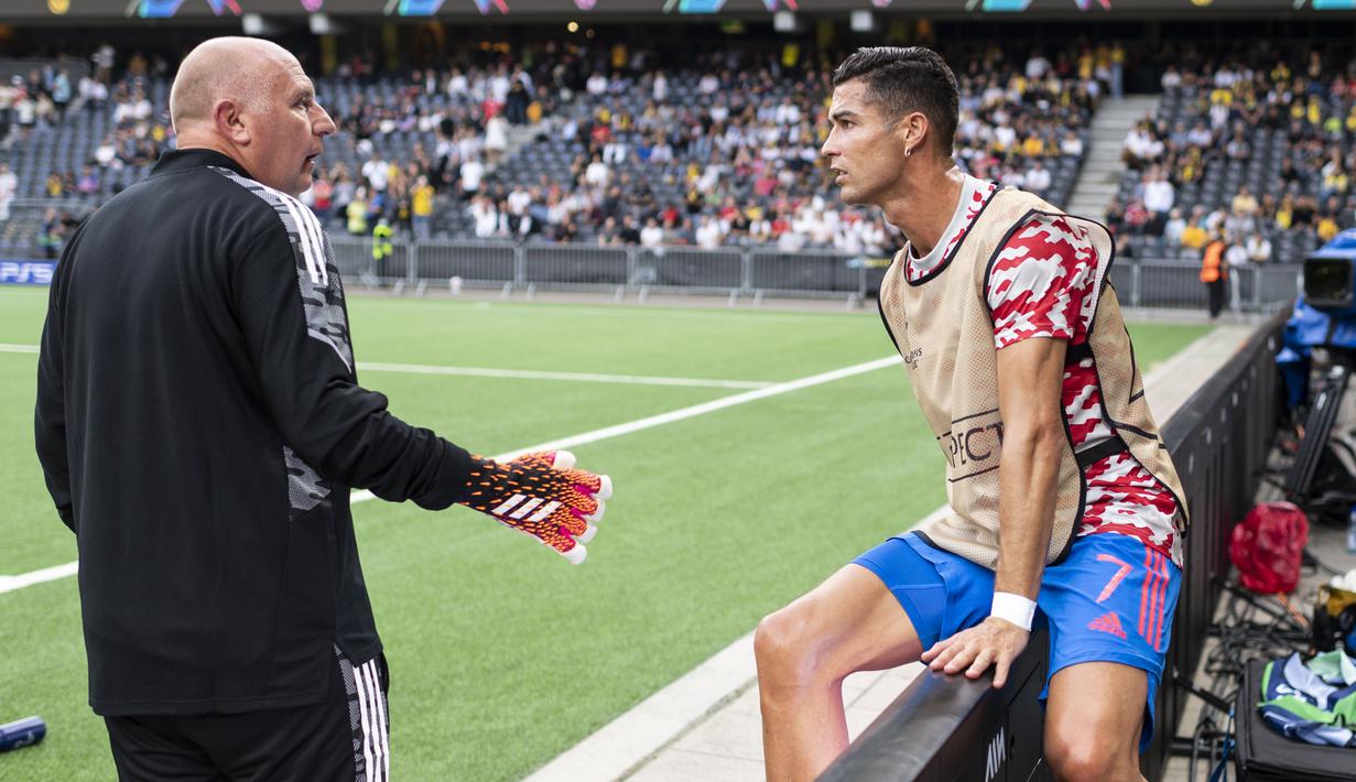 Sayang di laga tersebut Cristiano Ronaldo dan kawan-kawan harus menyerah dari tuan Rumah Young Boys dengan skor 2-1. (Foto:AP/Alessandro Della Valle)