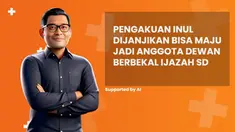 Pengakuan Inul dijanjikan bisa maju jadi anggota dewan berbekal ijazah SD, berikut sejumlah berita menarik News Flash Showbiz Liputan6.com.