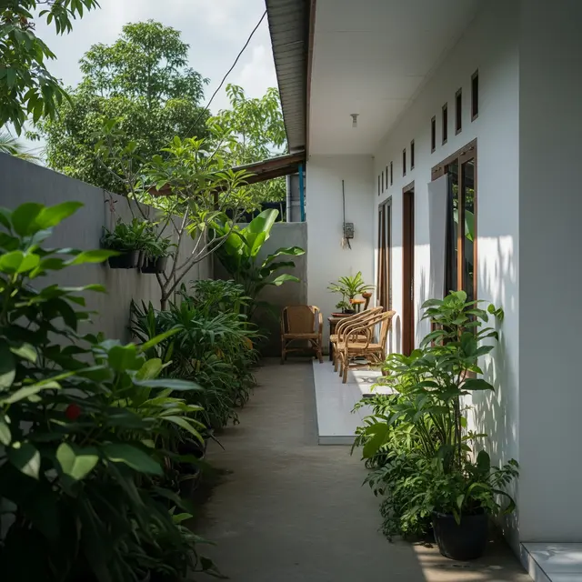 9 Model Teras Samping yang Bikin Rumah Makin Lega Terbaru 2025