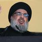 Pemimpin Hizbullah, Sayyid Hassan Nasrallah (AP Photo)