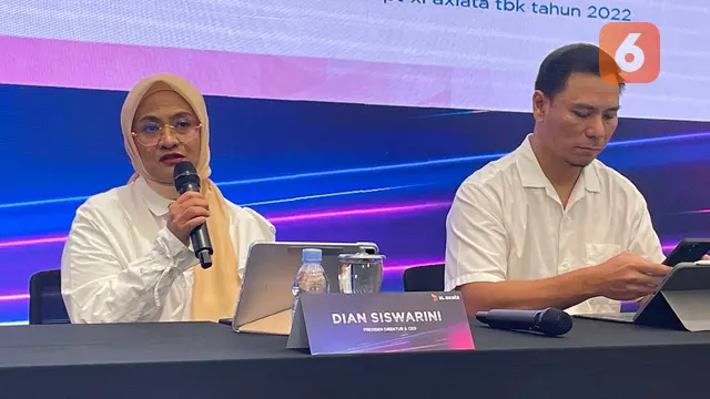 Presdir sekaligus CEO XL Axiata Dian Siswarini