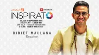 Saksikan Livestreaming Didiet Maulana di INSPIRATO Liputan6