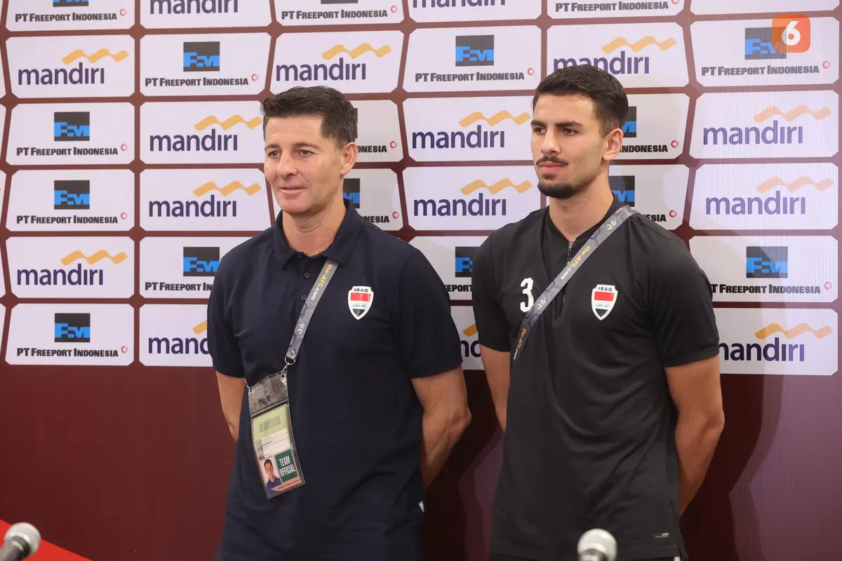 Konferensi Pers Timnas Indonesia Vs Irak