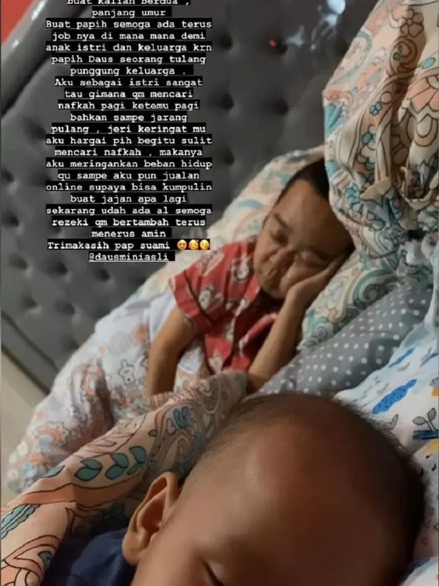 6 Momen Daus Mini Asuh Anak Bungsu, Ayah Siaga Penuh Kasih Sayang