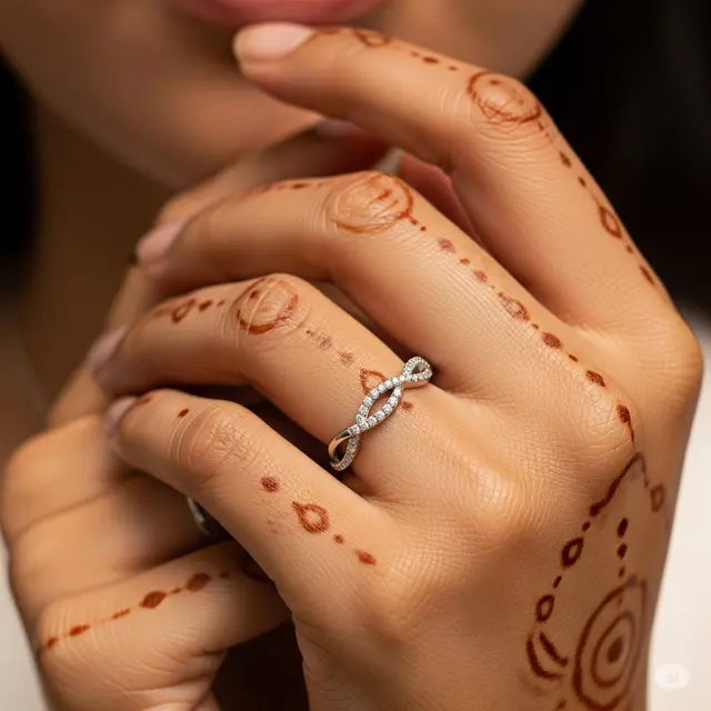 Model Cincin Batu Wanita Elegan. Foto: Gemini