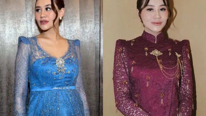 Pesona Bumil Cantik Aaliyah Massaid Kenakan Dua Kebaya Berbeda Saat Jadi Bridesmaid