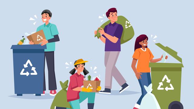 Ilustrasi menjaga kebersihan