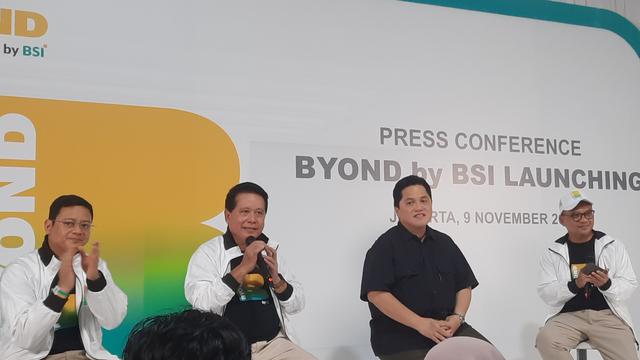 Direktur BSI, Hery Gunardi dalam Peresmian BYOND
