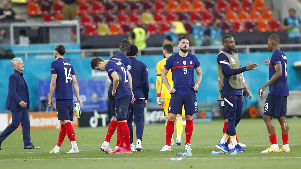 FOTO: Swiss Singkirkan Prancis Lewat Drama Adu Penalti di Euro 2020