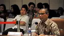 Busyro Muqoddas menjalani seleksi wawancara panitia seleksi (pansel) calon pimpinan KPK, Jakarta, Kamis (9/10/2014) (Liputan6.com/Miftahul Hayat)