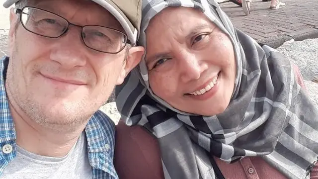 Potret Patrice Bouttier dan mendiang Siti Purwanti (Sumber: Instagram/sitipurwanti15)