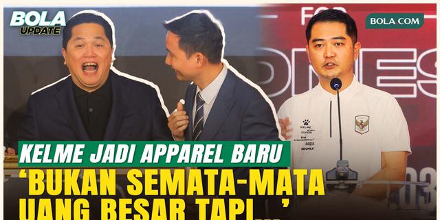 PSSI Ungkap Alasan Pilih Kelme: Kalahkan Adidas dan Erspo Jadi Apparel Baru Timnas Indonesia