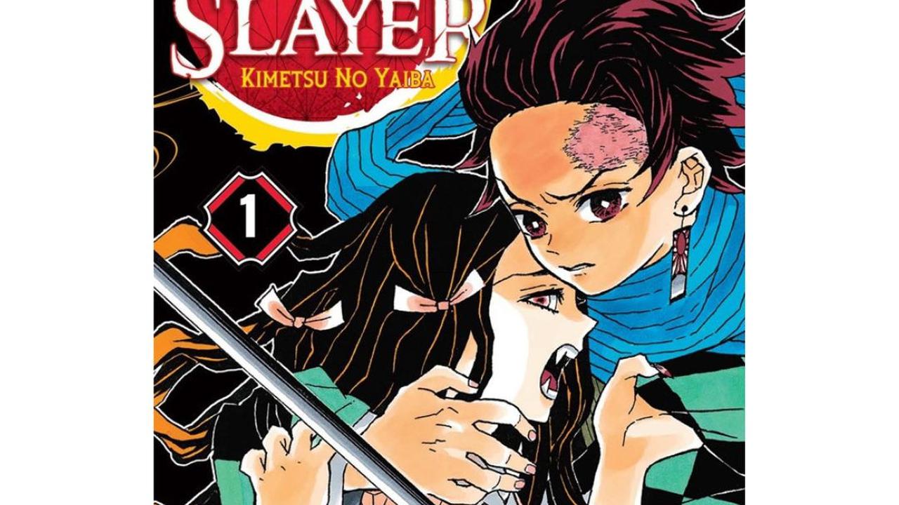 Manga berjudul Demon Slayer: Kimetsu no Yaiba (credit: gramedia.com)