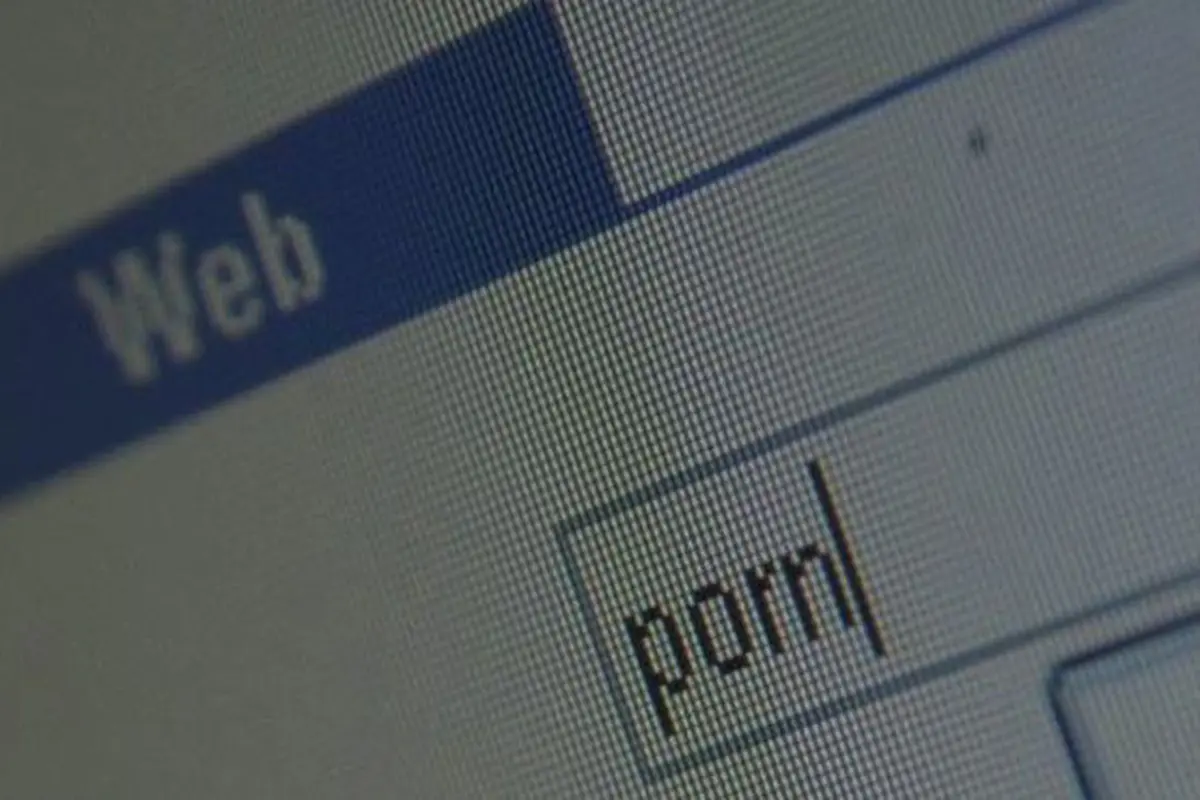 Ilustrasi situs porno.