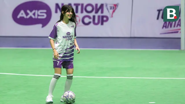 Foto: Melihat Keseruan Tim Shafira Melawan Tim Vonzy di Fun Match AXIS Nation Cup 2023