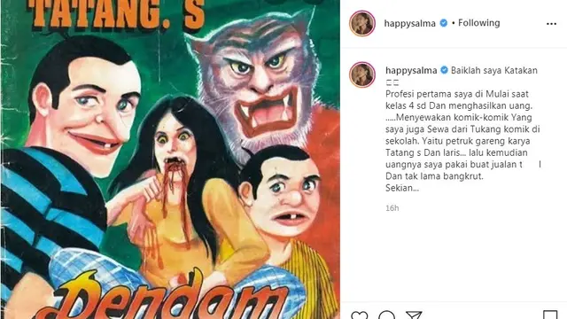 Happy Salma (Foto: Instagram/@happysalma)