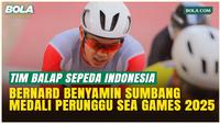 Tim Balap Sepeda Indonesia Harus Puas dengan Raihan Medali Perunggu SEA Games 2025