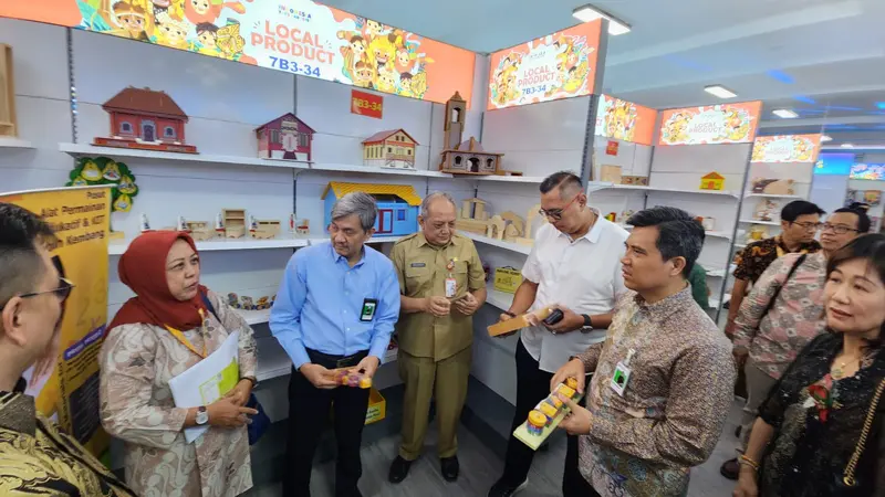 Libatkan Pelaku UMKM, Pameran Mainan Anak di Surabaya Menarik Perhatian Pemerintah