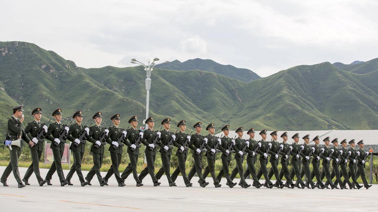 20150901- Militer China Peringati 70 tahun Berakhirnya Perang Dunia II-Beijing
