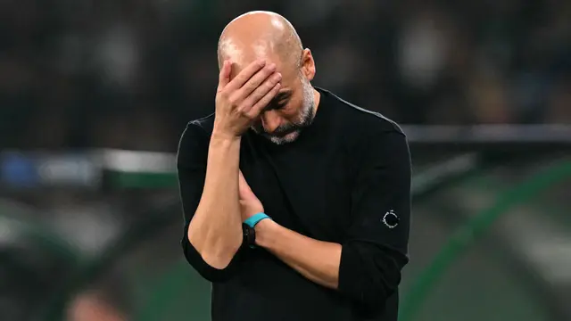 Foto: Persembahkan Kemenangan Besar, Calon Pelatih MU Roben Amorim Bawa Sporting CP Bantai Manchester City 4-1 di Liga Champions