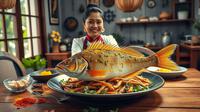 resep ikan goreng ©Ilustrasi dibuat AI