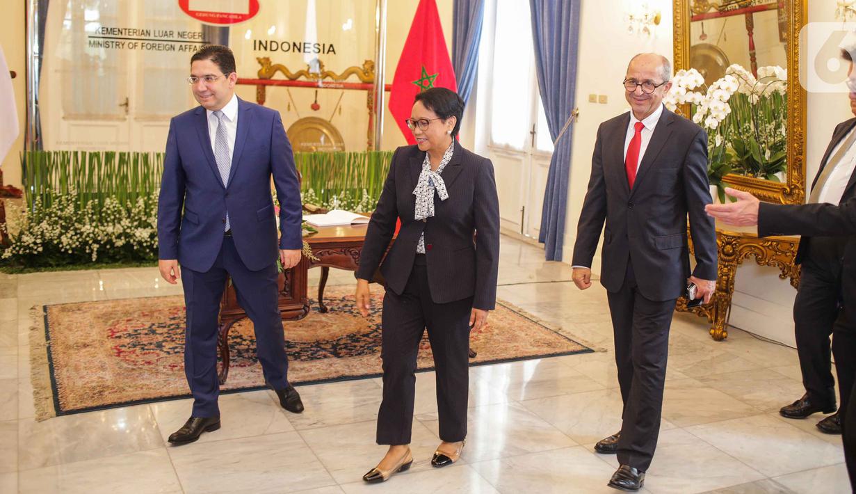 Foto Bahas Hubungan Bilateral Menlu Maroko Temui Retno Marsudi