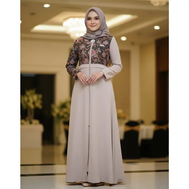 Gamis Batik untuk Busui