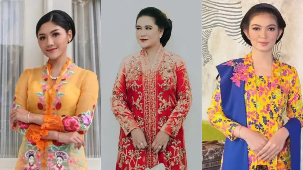 Inspirasi Kebaya Tradisional Modern dari Keluarga Jokowi Cocok untuk Hari Kartini