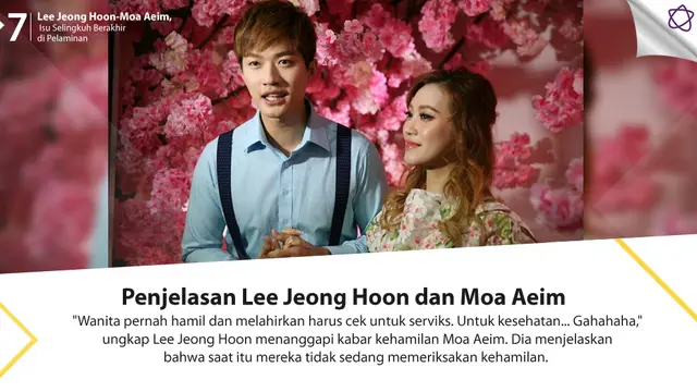 [Bintang] Infografis Lee Jeong Hoon dan Moa Aeim