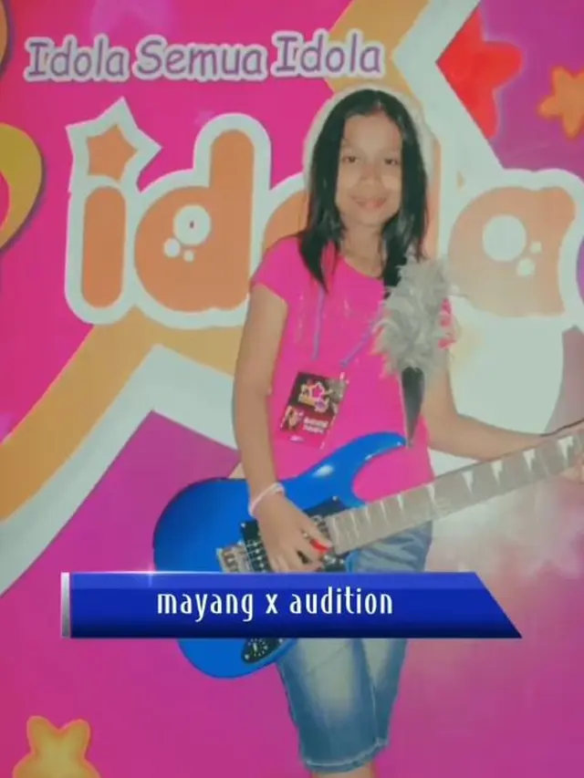 6 Potret Lawas Mayang Adik Vanessa Angel saat Ikut Idola Cilik, Ditemani Sang Ayah