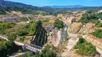 Kementerian PUPR&nbsp;tengah melaksanakan pembangunan Bendungan Tiga Dihaji di Provinsi Sumatera Selatan (Sumsel). (dok: PUPR)