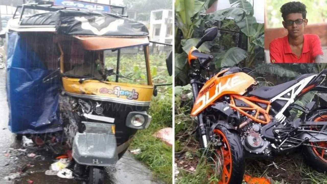 Kecelakaan KTM Duke 390