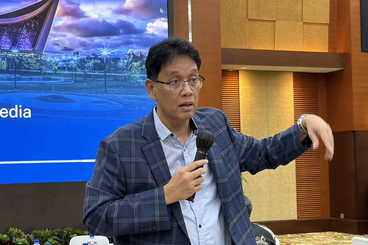 Menteri Keuangan Purbaya Yudhi Sadewa dalam Media Briefing dan Buka Puasa bersama Media di kantor Kemenkeu, Jakarta, Jumat (6/3/2026). (Liputan6.com/Tira)