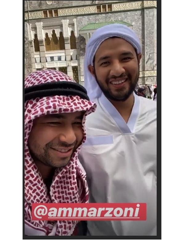 Raffi Ahmad dan Ammar Zoni (Sumber: Instagram/raffinagita1717)