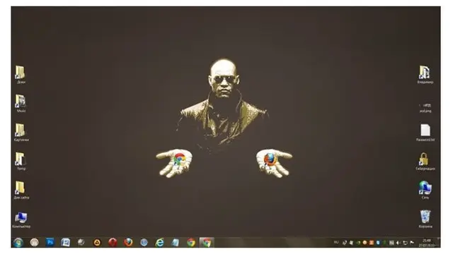 Tampilan Wallpaper Desktop