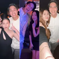 Gaya Tamu Undangan Ulang Tahun El Rumi ke-25. [Instagram]