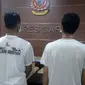 Tiga pelaku pembakaran bendera HTI di Garut (Liputan6.com/Jayadi Supriadin)