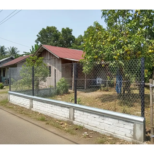 Desain Pagar Rumah di Pedesaan yang Anti Ular
