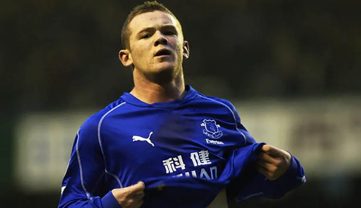 Everton merupakan klub dari Wayne Rooney saat memulai karier sepak bola profesional. (Istimewa)