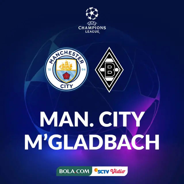 Manchester City Vs Borussia Monchengladbach