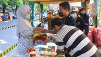 Operasi pasar Lumbung Pangan Jawa Timur di Kota Probolinggo (Istimewa)
