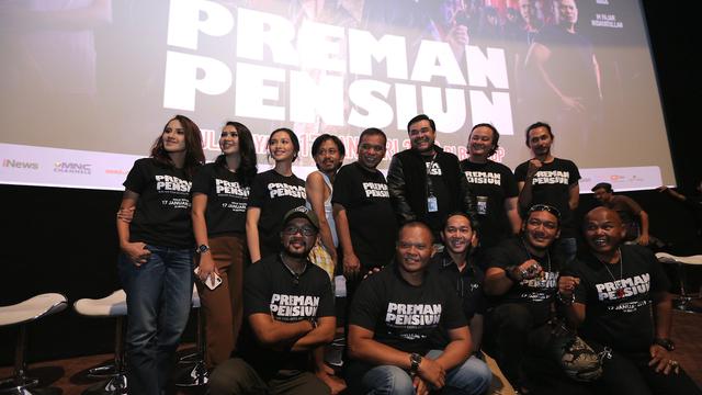 [Fimela] Preskon dan Screening film Preman Pensiun